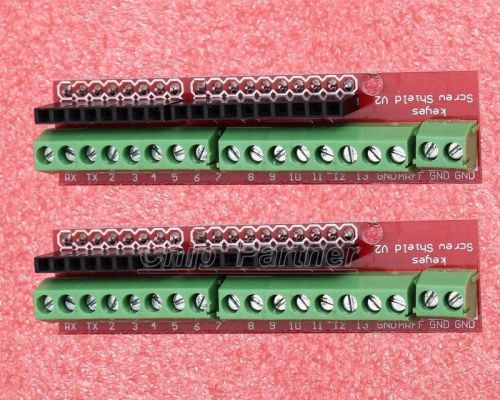 2pcs arduino compatible screw shield v2 screwshield expansion board for sale