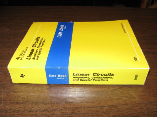 Data book: Texas Instruments Linear Circuits, Volume 1