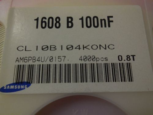 16000 PCS SAMSUNG CL10B104KONG