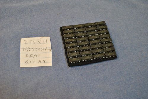 Lot of 64 HM 50256P-15 Dynamic RAM chips