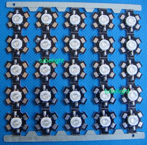 25pcs 3w royal blue high power led emitter 700ma 450-455nm+ joined together pcb for sale