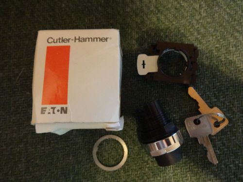 Cutler Hammer Key Selector Switch 2 Position Maintained E22KF5