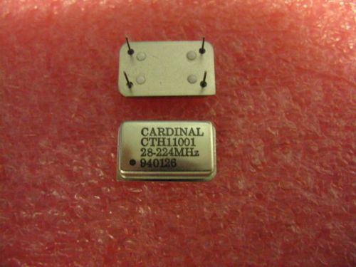 3000 PCS CARDINAL CTH11001-28.224MHZ