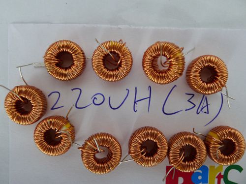 20piece Toroid Core Inductor Wire Wind Wound for DIY--220uH 3A Fin