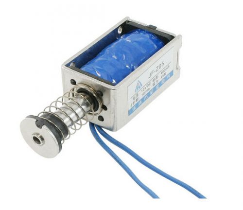 Jf-z05 amico dc 12v 400ma push pull type open frame solenoid electromagnet 10mm for sale