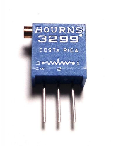 10pcs - Bourns 3299X-1-102  - 1K Ohm 0.5W PC Pin Trimmer