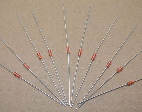 50pcs ntc thermistor 100k ohm 1% b 3920 diode type glass encapsulated thermistor for sale