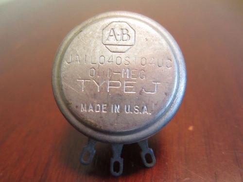 Allen bradley type j ja1l040s104uc potentiometer for sale