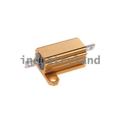Gold newton&#039;s aluminum case resistors 10w power 1 ohm 5% woz for sale