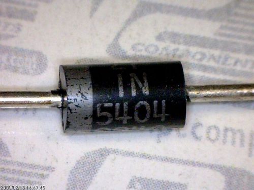 250-pcs diode/rectifier standard rectifier 3a 400v 2-pin case 267-05 mot 1n5404 for sale