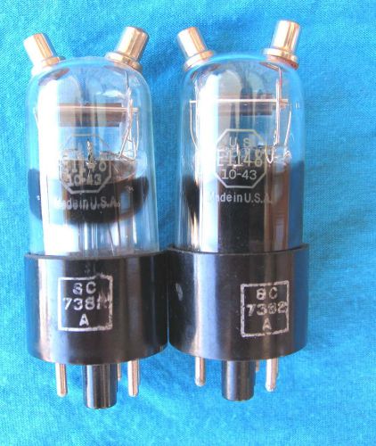 2 NOS HYTRON VT232  E1148  CV6 tubes