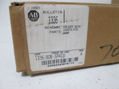 ALLEN BRADLEY 1336-BDB-SP41D SER A PCB GATE DRIVE *NEW IN A BOX*