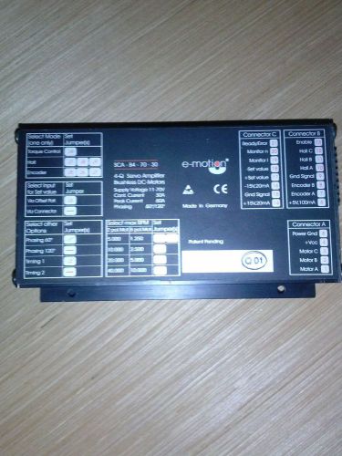 e-motion SCA B4 70 30 Servo Amplifier