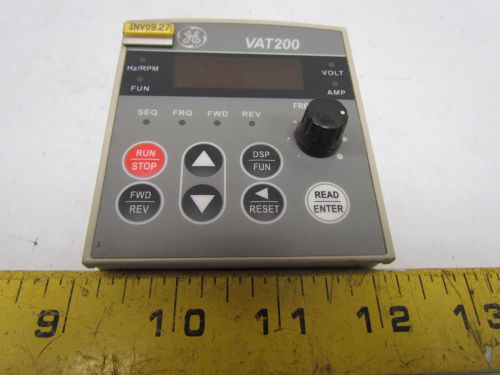 GE VAT200 Variable Speed Drive Keypad