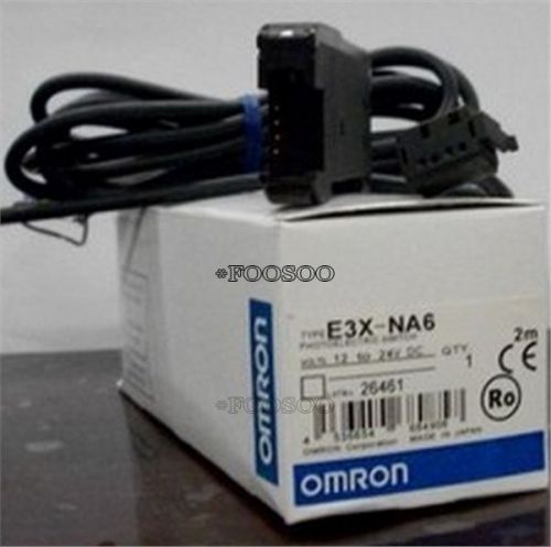 NEW OMRON PHOTOELECTRIC SWITCH E3X-NA6 12-24VDC