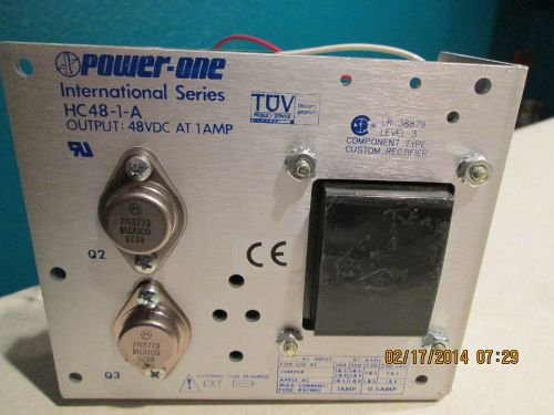 POWER-ONE HC48-1-A POWER SUPPLY *USED* INTERNATIONAL SERIES