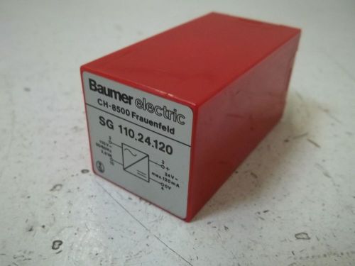 BAUMER ELECTRIC SG110.24.120 RELAY *USED*