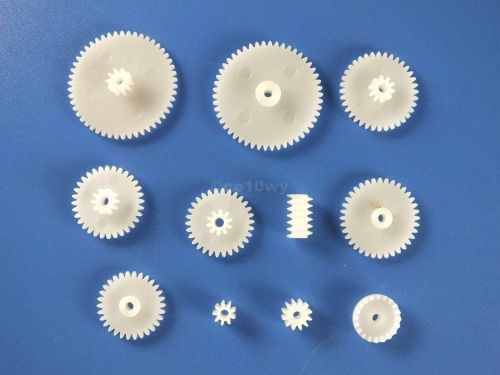 11 kinds of plastic gear All consistent with each other