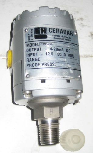 Endress Hauser Cerabar PMC430 Pressure Transmitter PMC