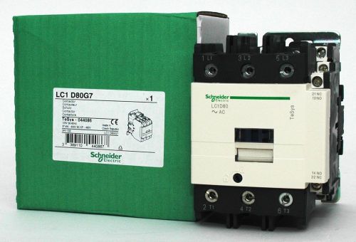 New lc1d80g7 schneider telemecanique contactor 120v 80a for sale