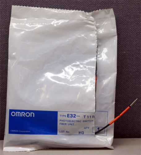 Omron corporation e32-t11r photoelectric switch fiber unit new for sale