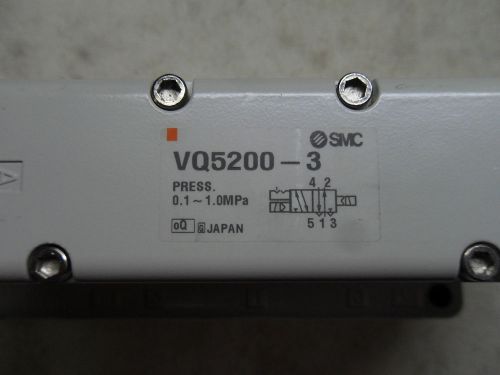 (x5-8) 1 new smc vq5200-3 solenoid valve for sale