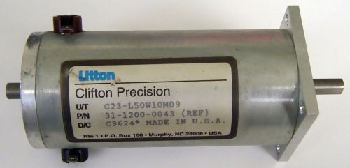 Litton Clifton Precision DC Motor P/N 31-1200-0043