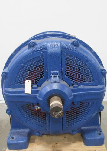 New westinghouse 98e540 type cs 500hp 2300v 884rpm 973a induction motor d395021 for sale