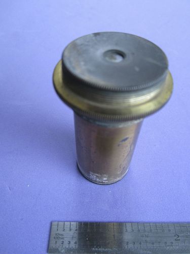 VINTAGE BRASS MICROSCOPE PART ?? AS IS #13-21