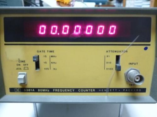 HP/Agilent 5381A Frequency Counter   L183