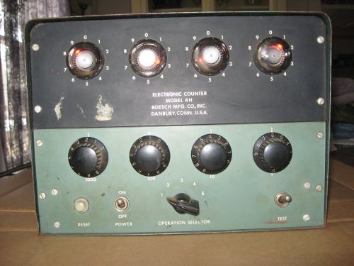 Vintage Boesch electronic counter, model AH