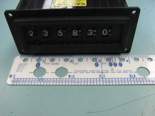 Used digiswitch rotary thumbwheel counter 3-l-546 c for sale