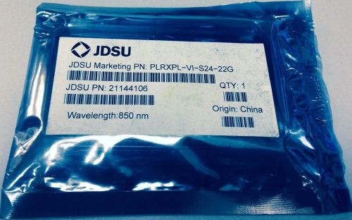 JDSU PLRXPL-VI-S24-22G.  New in sealed ESD bag.  Comes with 14 day warranty