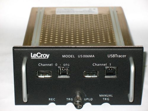 LECROY US006MA CATC US005APB-X USB TRACER/TRAINER PROTOCOL ANALYZER