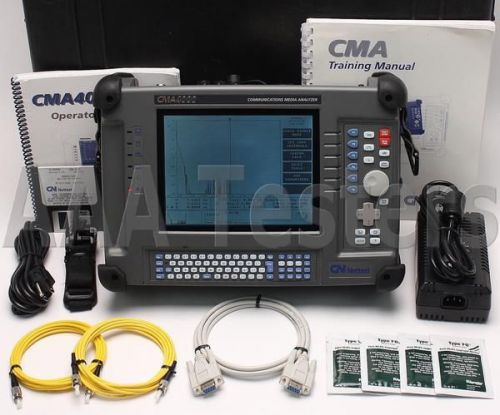 GN Nettest CMA4000 SM 1310/1550 Fiber OTDR w/ Power Meter CMA4425 CMA-4000