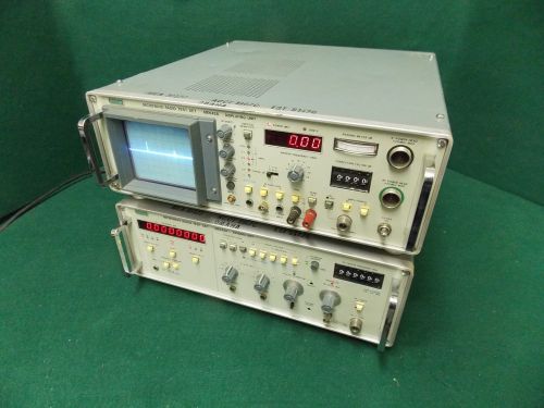 Anritsu Microwave Radio Test Set ME645A Displaying &amp; Sending Unit #