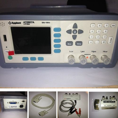 New at2817a high precision digital lcr meter 50hz - 100khz for sale