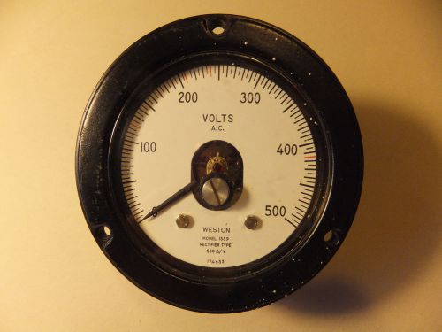 Weston Model 1539 A.C. Volt meter