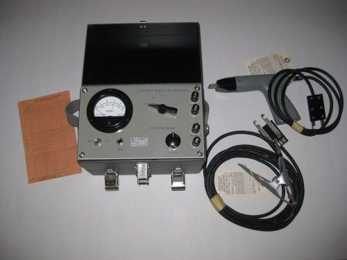 Shalltronix 673-d milliohmmeter /w 657b probe and 676b clamp-on for sale