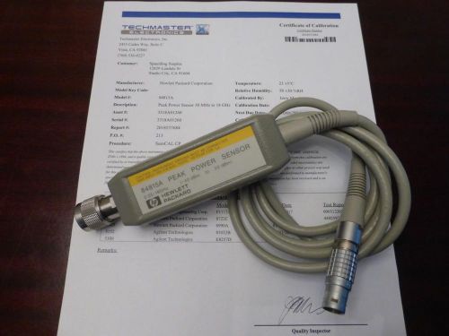Agilent / hp 84815a peak power sensor, 20 mhz to 18 ghz for 8990, 8991, 8992 for sale
