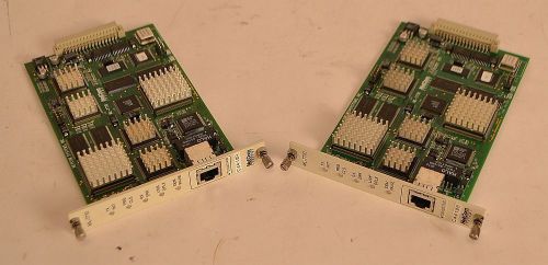 Lot of Two Spirent Netcom Systems ML-7710 Network Ethernet Module