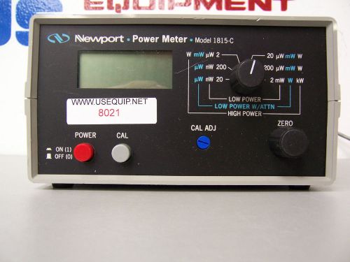 8021 newport 1815-c power meter for sale