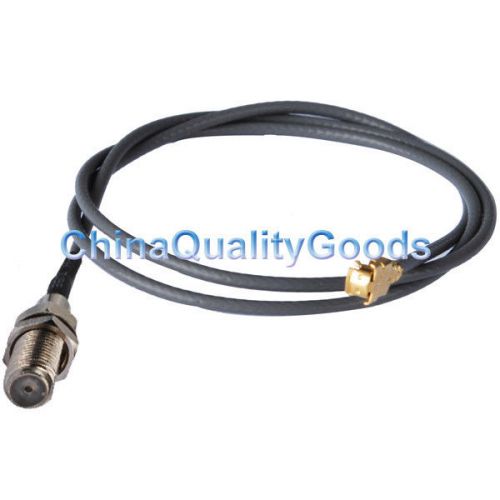 Bottom price for ipx/u.fl to f female bulkhead pigtail cable 1.13mm 30cm for sale