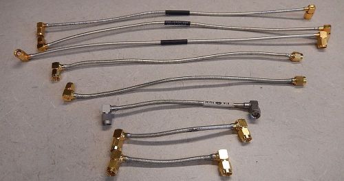 LOT OF SMA R/A BELDEN RG-402 20 GHz CONFORMABLE FLEXIBLE CABLE ASSEMBLY 9&#034; 1146