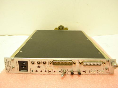 Jorway model 74RG Serial Controller Type L2 with Request Grant Fastbuss module