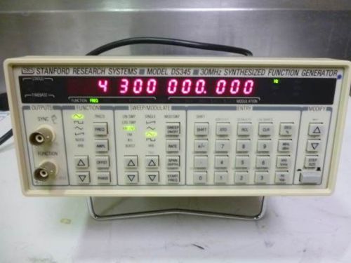 Stanford research  systems ds345 30 mhz synthesized function generor (l813) for sale