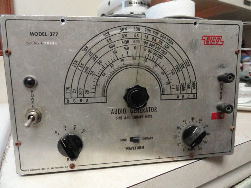Vintage - EICO Audio Signal Generator - Model 377 - Sine and Square Wave -