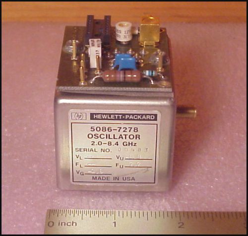 HP 2.0 - 8.4 Ghz Yig Oscillator 5086-7278