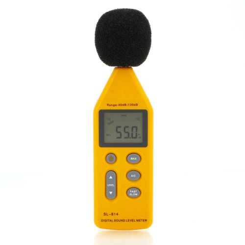 New sl814 digital sound noise level meter tester decibel pressure for sale