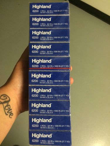 Highland Invisible Tape 6200-&#039; Scotch Tape&#039;  packs of 10